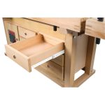 Delovna miza/ponk s predali in vpenjalnimi čeljusti WB210C