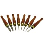 Vrhunska/Dleta za stružnico za les set micro HOLZMANN 8pcs / HM HM8TLG