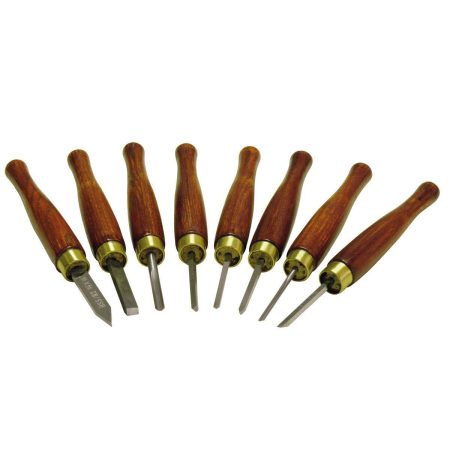 Vrhunska/Dleta za stružnico za les set micro HOLZMANN 8pcs / HM HM8TLG