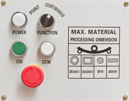 Profesionalni stroj za upogibanje in zvijanje profilov, cevi RBM30_400V