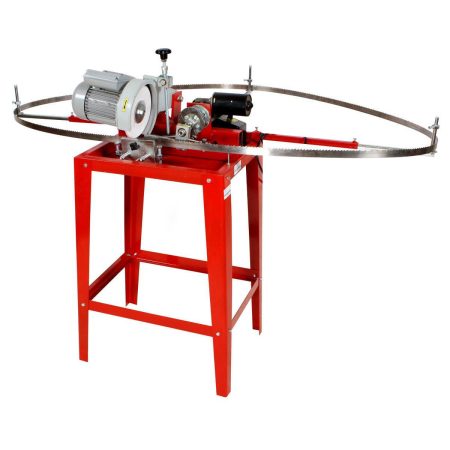 PB 80N STROJ ZA BRUŠENJE TRAČNIH ŽAG s stojalom