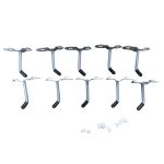 Enojna poševna kljuka (10 kosov) WESS13HOOK