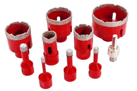 Vakuumsko spajkani diamantni sveder komplet DTBKS6-68