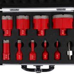 Vakuumsko spajkani diamantni sveder komplet DTBKS6-68