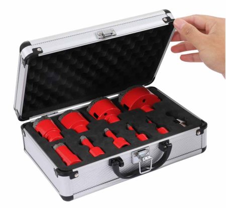 Vakuumsko spajkani diamantni sveder komplet DTBKS6-68