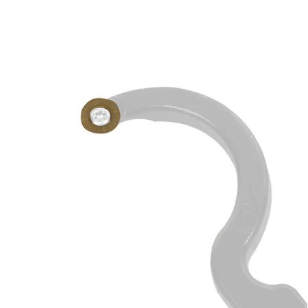 9 karbidnih okroglih konic s titanovo prevleko Ø12mm 10015506