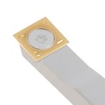 9 Karbidni kvadratni nastavek 15x15mm Ti-prevlečen 10015508