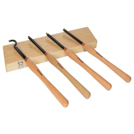 Set dlet za lesni stružnik z izmenljivimi karbidnimi konicami H4TLGXL