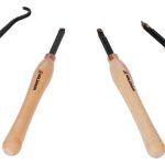 Set dlet za stružnico za les z izmenljivimi karbidnimi konicami H4TLGS