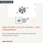 BEST 1250 S 9 ČELILNIK POTEZNA ŽAGA BEST 1250 S MAGGI ITA