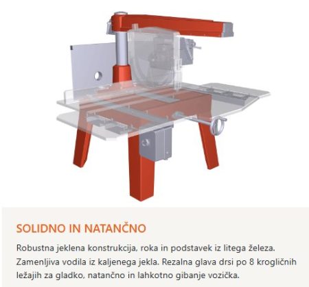 BEST 700 S 4 ČELILNIK POTEZNA ŽAGA BEST 700 S MAGGI ITA
