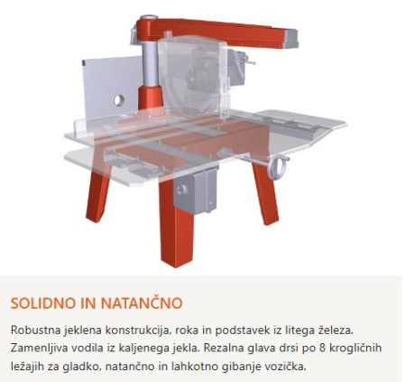 BEST 960S 4 ČELILNIK POTEZNA ŽAGA BEST 960 S MAGGI ITA
