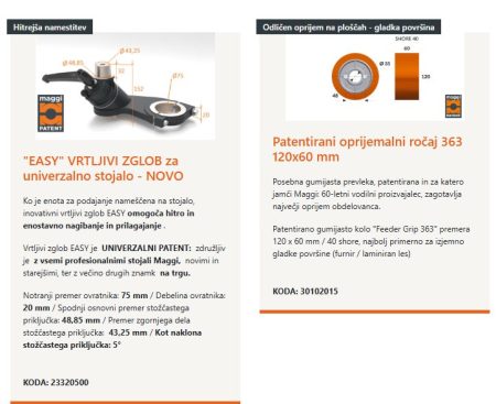 PODAJALNIK STEFF 2044 /400V MAGGI ITA