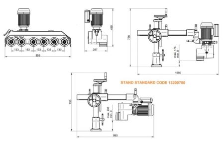 STEFF 2068 2 PODAJALNIK STEFF 2068/400V MAGGI ITA