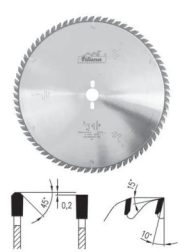 ŽAGA LIST Ø 300x 3,2 x 30 Z96 TFZ L HP IVERAL PILANA PRO