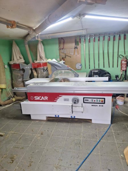 SEGA 315 -350 RABLJENO FORMATNA ŽAGA SICAR SEGA 315/350 ALU 2800 SICAR-RABLJENO