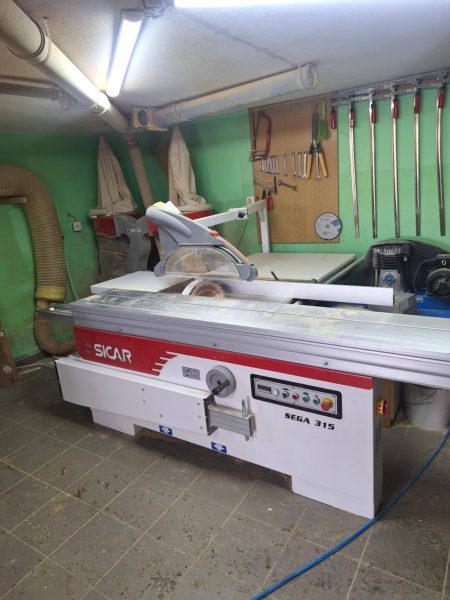 SEGA 315 -350 RABLJENO 2 FORMATNA ŽAGA SICAR SEGA 315/350 ALU 2800 SICAR-RABLJENO